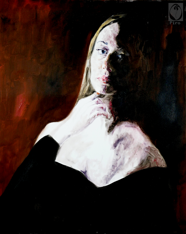 oil on canvas - olio su tela di Piro